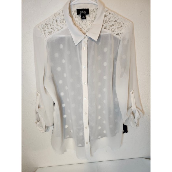 By&By transparent blouse - Picture 1 of 5